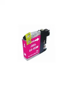 LC123M - cartouche compatible Brother - magenta
