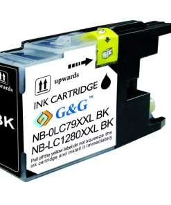 LC1280XLBK - cartouche compatible Brother - noire