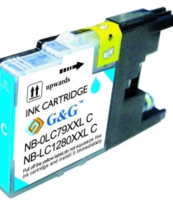 LC1280XLC - cartouche compatible Brother - cyan