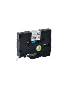 TZE211 - ruban cassette compatible Brother - noir, blanc
