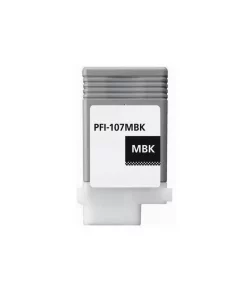 6704B001 / PFI-107 MBK - cartouche compatible Canon - noire