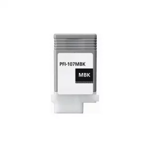 6704B001 / PFI-107 MBK - cartouche compatible Canon - noire