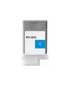 6706B001 / PFI-107 C - cartouche compatible Canon - cyan