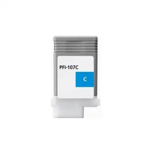 6706B001 / PFI-107 C - cartouche compatible Canon - cyan