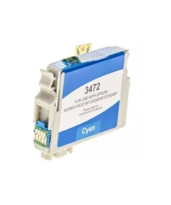 C13T34724010 / 34XL - cartouche compatible Epson - cyan