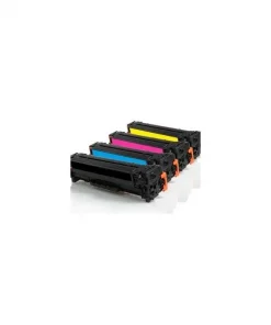 203X / CF540X-3 - Toners compatibles qualité premium HP - Multipack 4 couleurs (BK,C,M,Y)