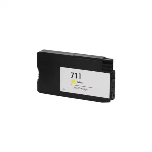 CZ132A / 711 - cartouche compatible HP - jaune