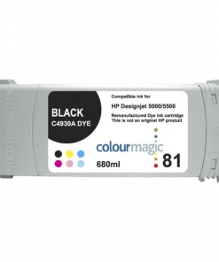 C4930A / 81 - cartouche compatible HP - noire