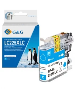 LC225XLC - cartouche qualité premium compatible Brother - cyan