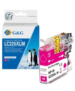 LC225XLM - cartouche qualité premium compatible Brother - magenta