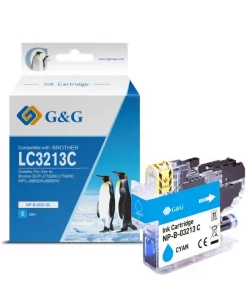 LC3213C - cartouche qualité premium compatible Brother - cyan