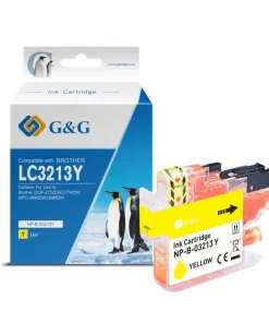LC3213Y - cartouche qualité premium compatible Brother - jaune
