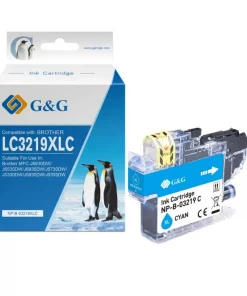 LC3219XLC - cartouche qualité premium compatible Brother - cyan