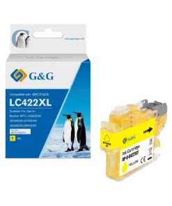 LC422XLY - cartouche qualité premium compatible Brother - jaune
