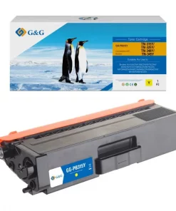 TN325Y - toner qualité premium compatible Brother - jaune