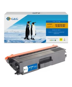 TN326Y - toner qualité premium compatible Brother - jaune