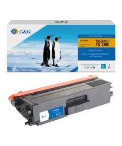 TN329C - toner qualité premium compatible Brother - cyan