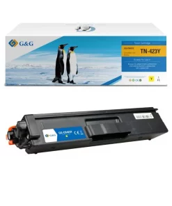 TN423Y - toner qualité premium compatible Brother - jaune