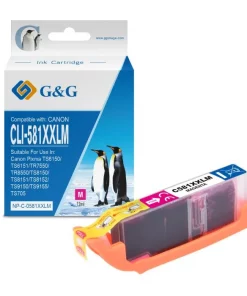 1996C001 / CLI-581 MXXL - cartouche qualité premium compatible Canon - magenta