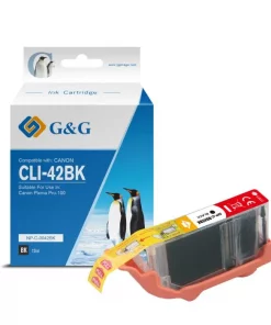 6384B001 / CLI-42 BK - cartouche qualité premium compatible Canon - noire