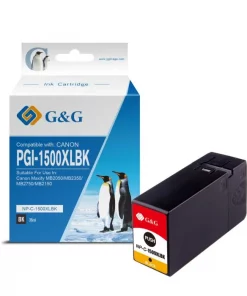9182B001 / PGI-1500 XLBK - cartouche qualité premium compatible Canon - noire