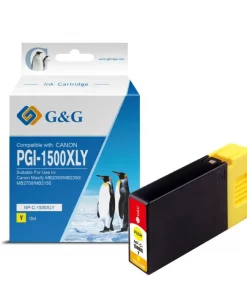 9195B001 / PGI-1500 XLY - cartouche qualité premium compatible Canon - jaune