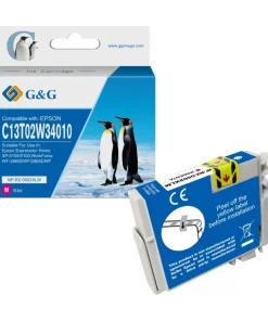 C13T02W34010 / 502XL - cartouche qualité premium compatible Epson - magenta