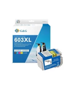 C13T03A94010 / 603XL/603 - cartouches qualité premium compatible Epson - multipack 4 couleurs : noire, cyan, magenta, jaune