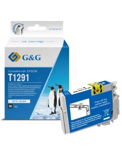 C13T12914010 / T1291 - cartouche qualité premium compatible Epson - noire