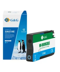 3JA27AE / 963XL - cartouche qualité premium compatible HP - cyan