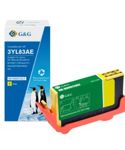 3YL83AE / 912XL - cartouche qualité premium compatible HP - jaune
