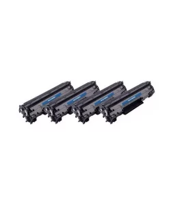CF283XD / 83X - toner qualité premium compatible HP - noir - pack de 4