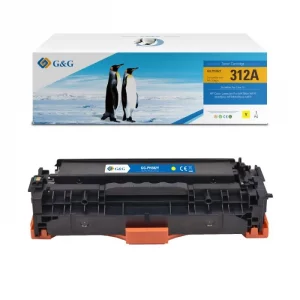 CF382A / 312A - toner qualité premium compatible HP - jaune