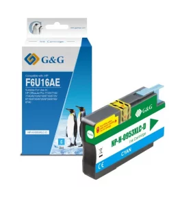 F6U16AE / 953XL - cartouche qualité premium compatible HP - cyan