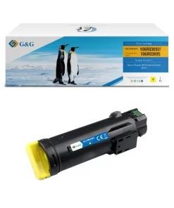 106R03692 - toner qualité premium compatible Xerox - jaune