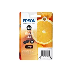 Epson 33 Oranges - noir photo - cartouche d'encre de marque