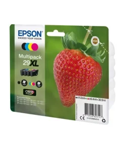 Epson 29XL Fraise - Pack de 4 - noir, cyan, magenta, jaune - cartouche d'encre de marque