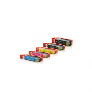 PGI550XL-CLI551XL - Cartouches compatibles Canon - Multipack 5 cartouches (PGI-550XL + CLI551XL BKCMY)