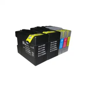 LC 1280 XL - Cartouches compatibles Brother - Multipack 5 cartouches (2xBK + C,M,Y)