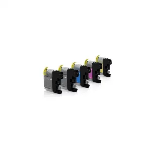 LC127XLVALBP - cartouches compatible Brother - multipack 4 couleurs : noire, cyan, magenta, jaune