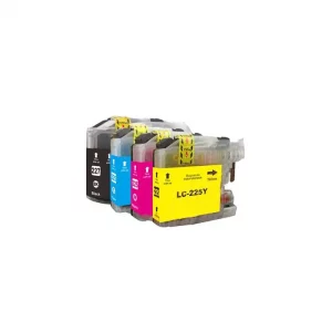 LC227XL/LC225XL - Cartouches compatibles Brother - Multipack 4 couleurs (BK,C,M,Y)