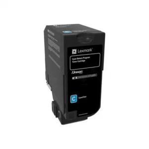 74C2HC0 - toner compatible Lexmark - cyan