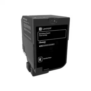 74C2HK0 - toner compatible Lexmark - noir