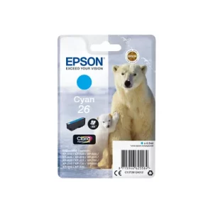 Epson 26 Ours polaire - cyan - cartouche d'encre de marque