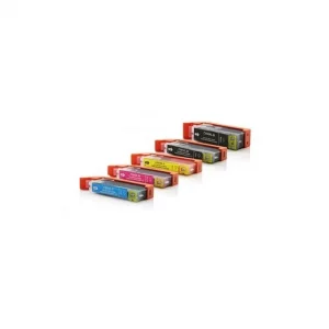 PGI580XXL-CLI581XXL - Cartouches compatibles Canon - Multipack 5 cartouches (PGI-580XXL + CLI-581XX BKCMY)