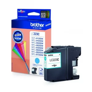 LC223C - cartouche de marque Brother - cyan