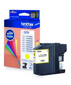 LC223Y - cartouche de marque Brother - jaune