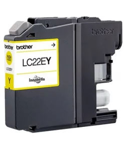 LC22EY - cartouche de marque Brother - jaune
