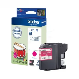 LC22UM - cartouche de marque Brother - magenta