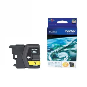 LC985Y - cartouche de marque Brother - jaune
